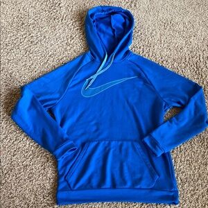 Nike Men's Blue Hoodie Sweater